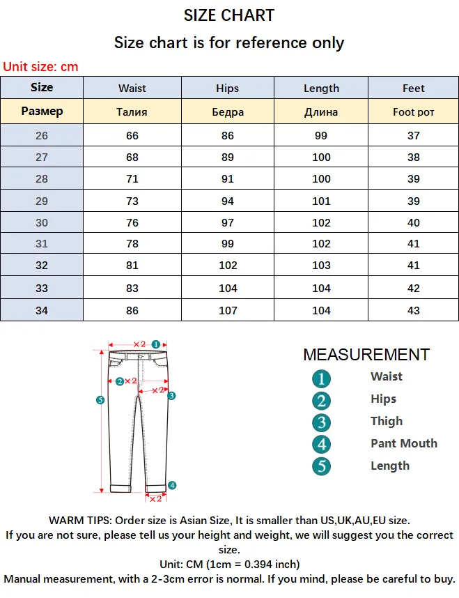 Winter Warm High Waist Slim Straight Leg Skinny Jeans for Women