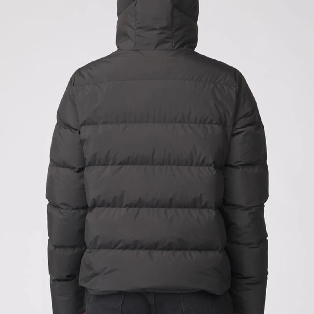 Womens Aarhus Recycled Cropped Hoody Down Jacket