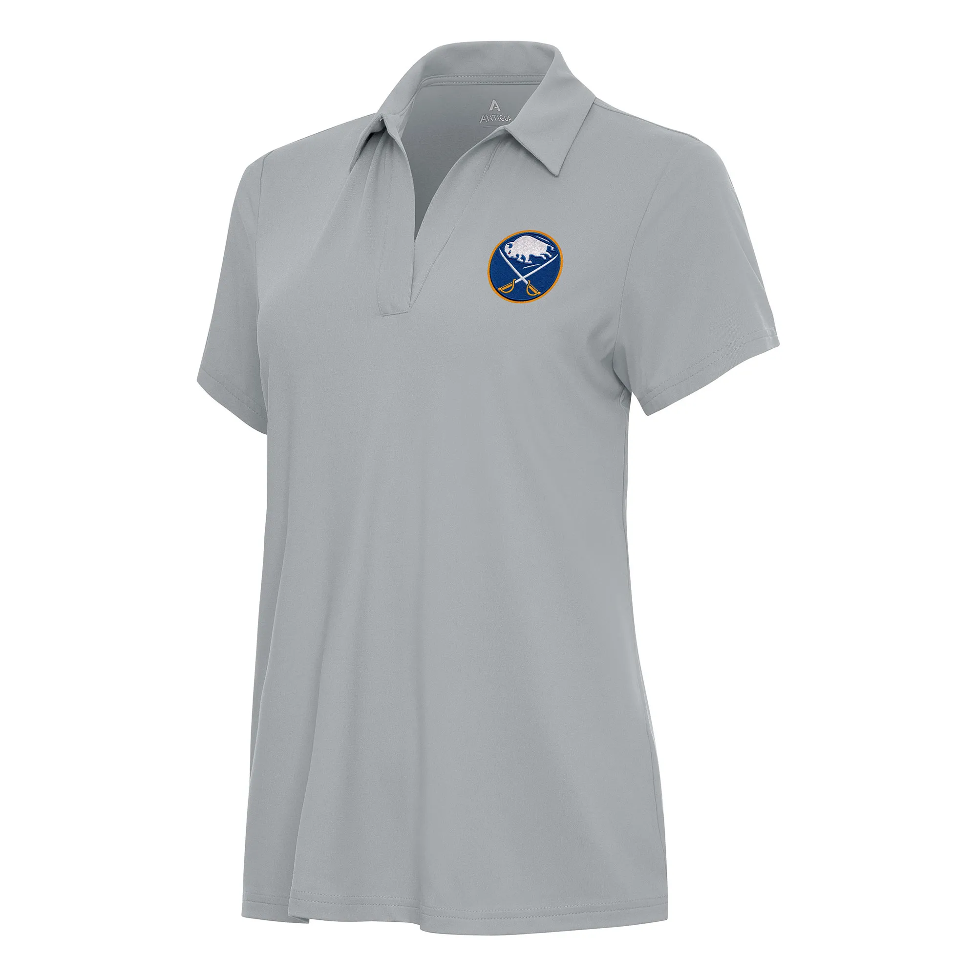 Women's Buffalo Sabres Antigua Gray Era Polo