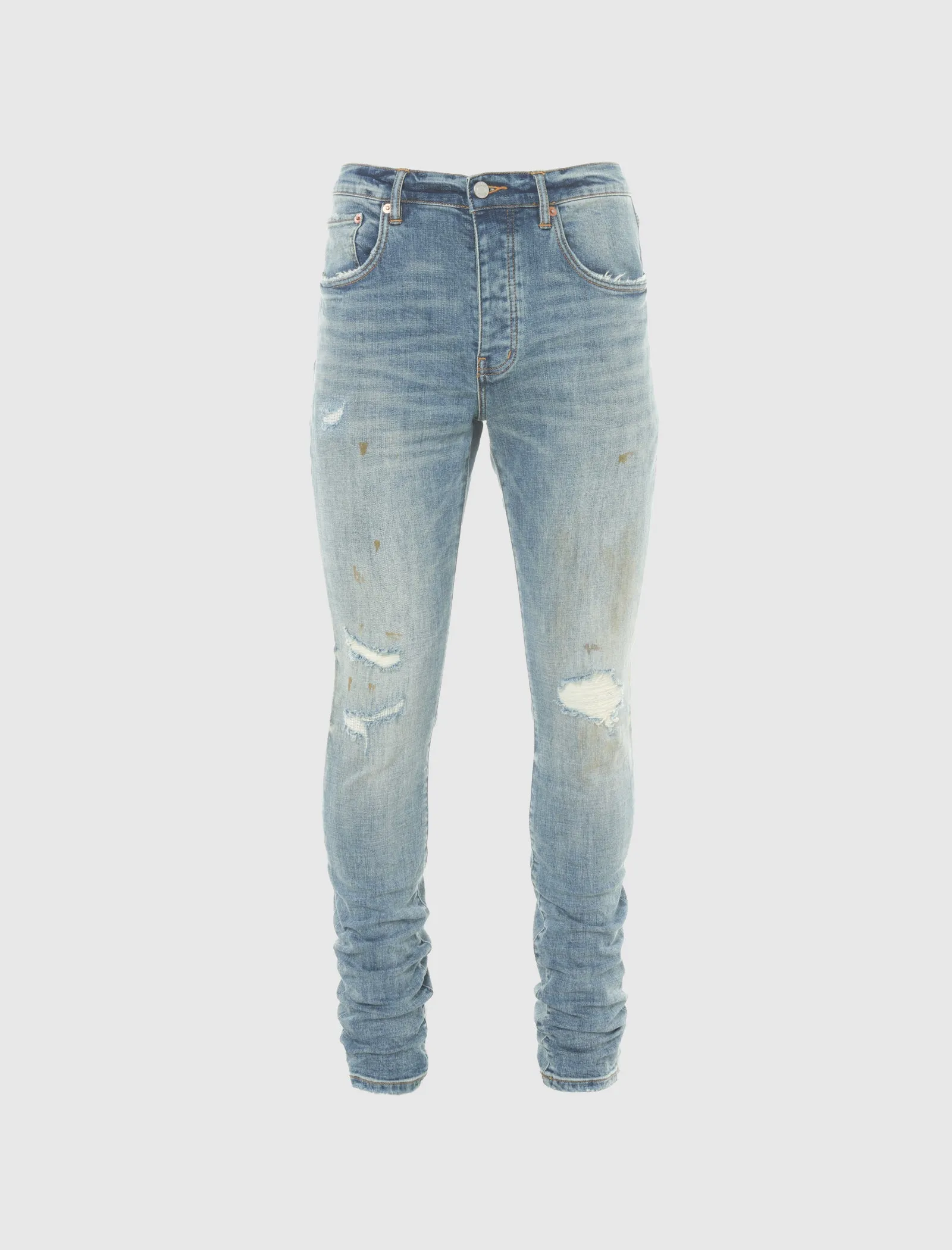 WORN LIGHT INDIGO WASH JEAN