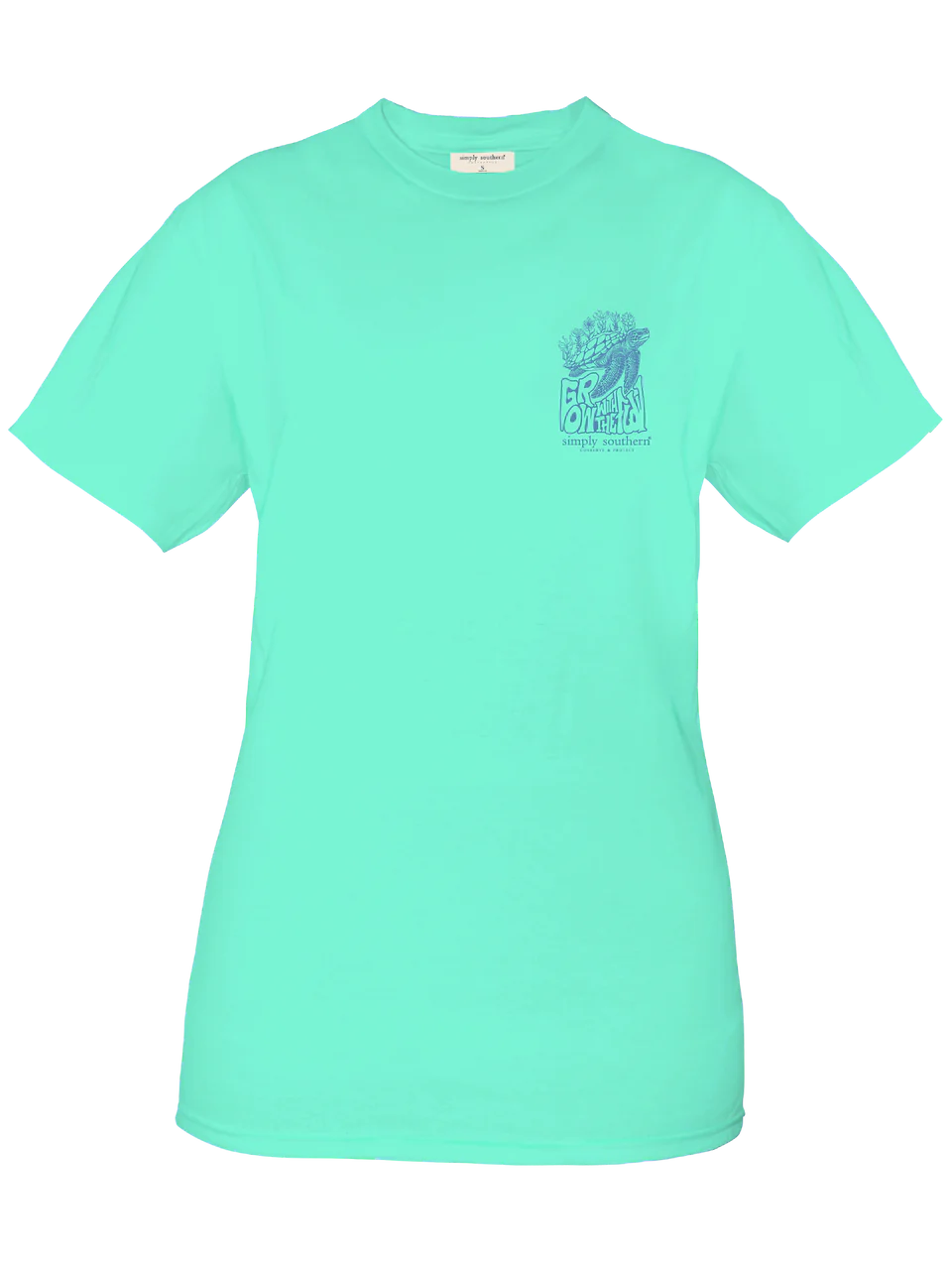 Youth Grow With The Flow Turtle Tracker Short Sleeve T-Shirt