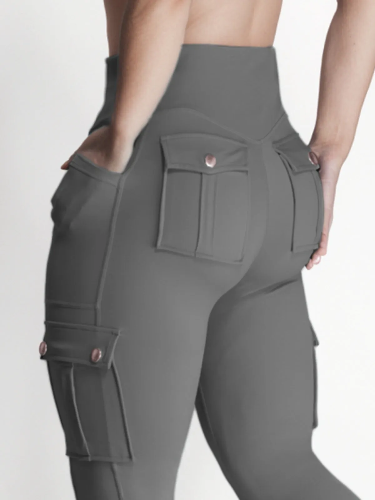 ZASUWA Female Pocket Cargo Style Leggings