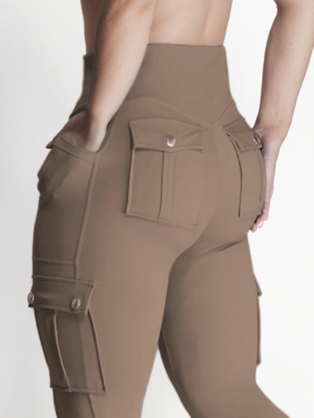 ZASUWA Female Pocket Cargo Style Leggings